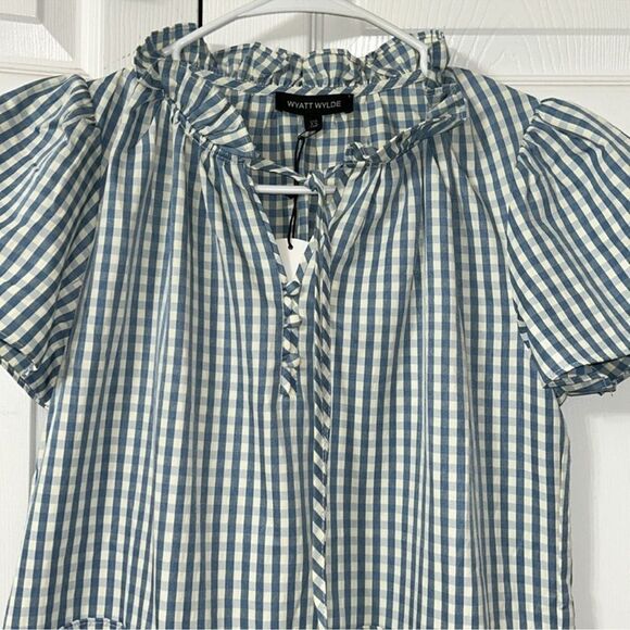 Wyatt Wylde Green & White Cotton Gingham
Dress(Size XS) - Picture 5 of 8